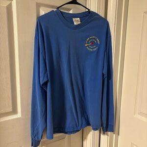 Performance Long Sleeve Shirt Safety First Embroidered Shirt 💯 Preshrunk Cotton